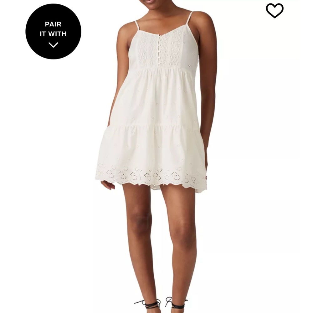 Women's Cora Cotton Eyelet Mini Dress